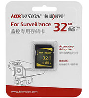 Карта памяти SDXC Hikvision, HS-SD-P10/32G, 32GB, Class 10 (High-End surveillance)