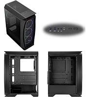 Корпус ATX midi tower AeroCool, Aero One Eclipse, (без БП), black