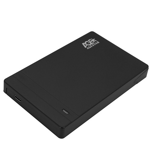 Коробка для 2,5" жестких дисков Agestar 31UB2P3C, Черный - фото 1 - id-p104306373