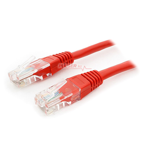 Патч-корд Cablexpert PP12-0.5M/R, красный - фото 1 - id-p104307348