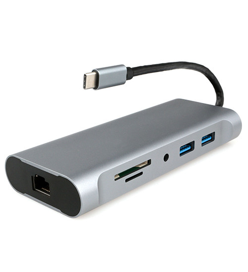 Концентратор USB Type-C, Cablexpert A-CM-COMBO7-01 - фото 1 - id-p104306391