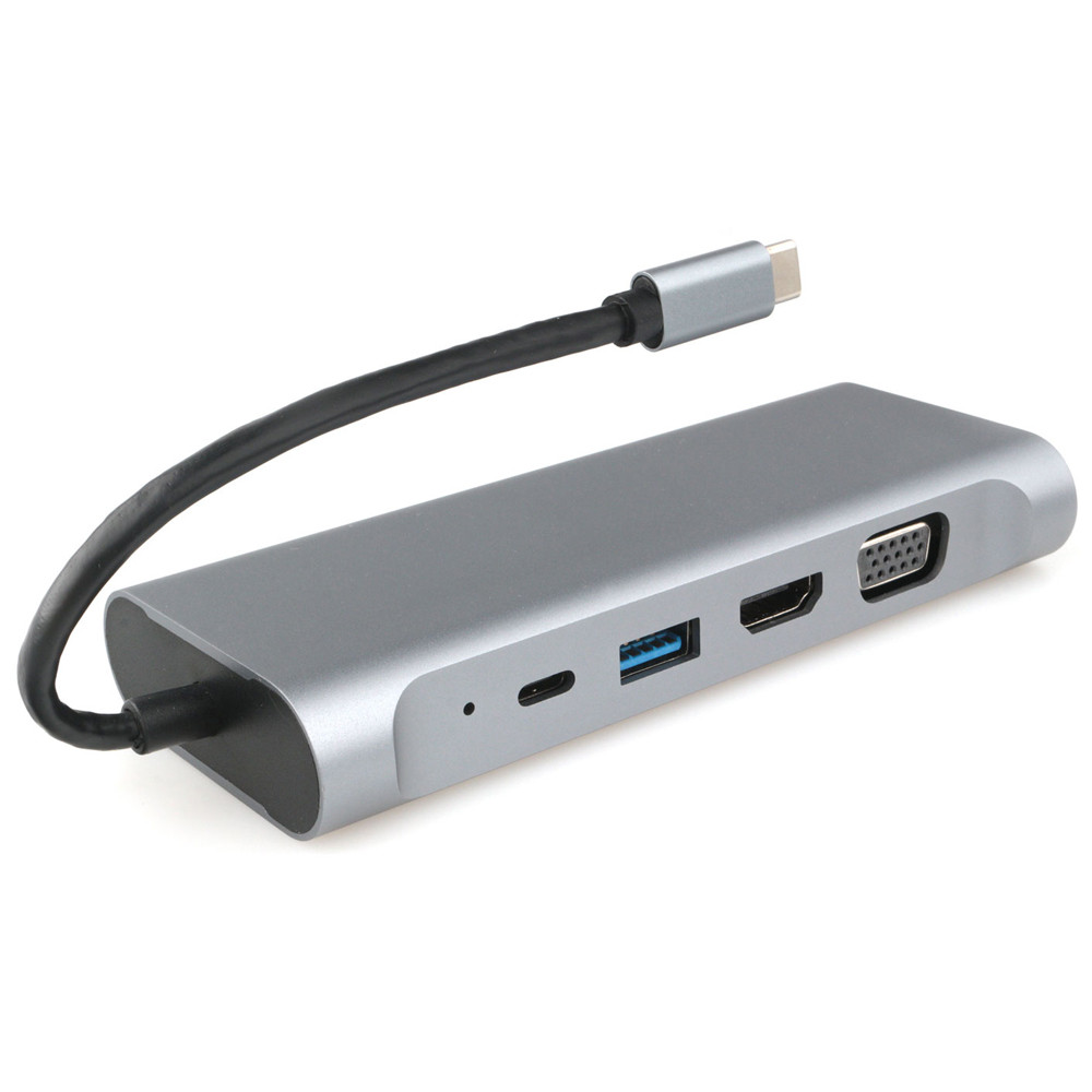 Концентратор USB Type-C, Cablexpert A-CM-COMBO7-01 - фото 2 - id-p104306391