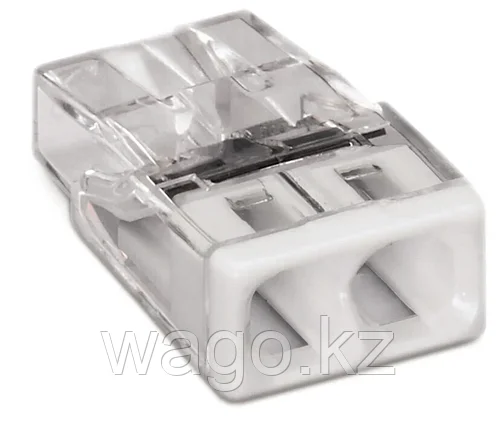 Клемма COMPACT для твердых проводников WAGO 2273-202, фото 2