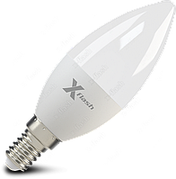 Светодиодная лампа X-flash LED E14 C37 6.5W 4000K 230V