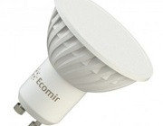 Светодиодная лампа Ecomir LED GU10 4W MR16 220V пластик