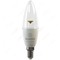 Светодиодная лампа Ecomir LED E14 3W 220V прозрачная
