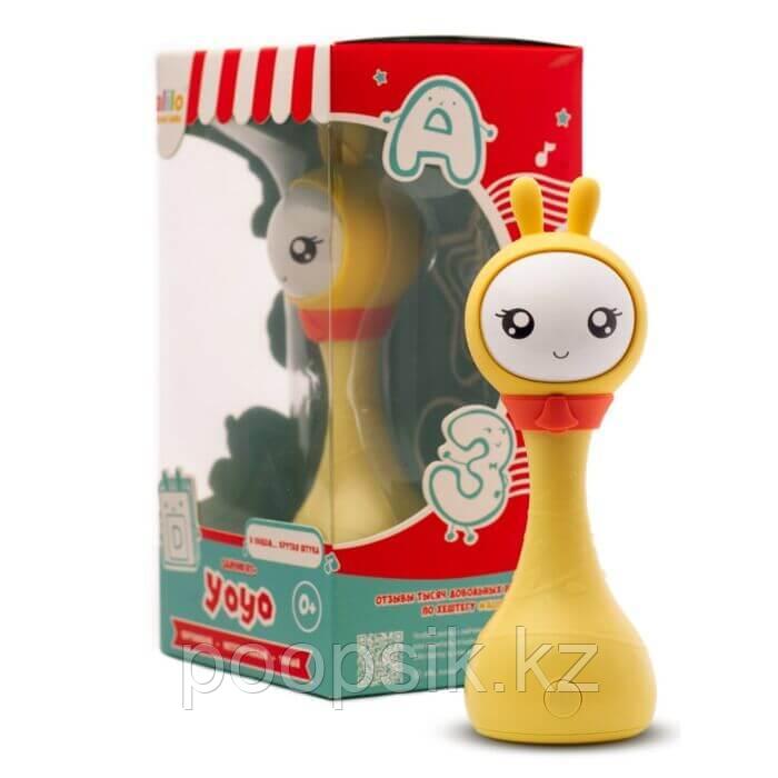 Alilo Умный Зайка Yoyo жёлтый музыкальная игрушка