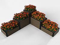 Грядочная доска ДПК 3D  150*25*3000мм, фото 4