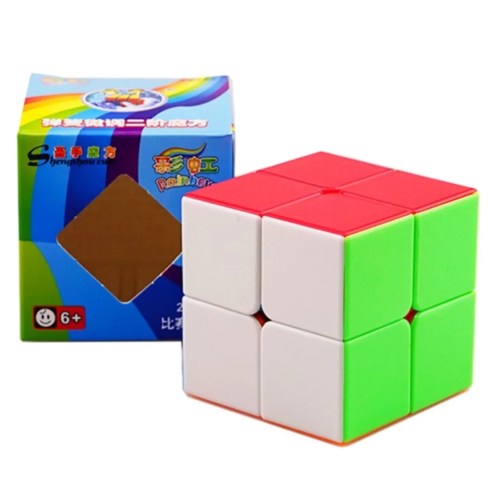 Кубик Рубика 2х2 Rainbow Color | Shengshou - фото 1 - id-p77683721
