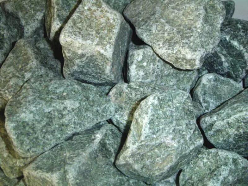 Камень для бани Жадеит колотый, 10 кг, средний, коробка, Хакасия - фото 2 - id-p55914161