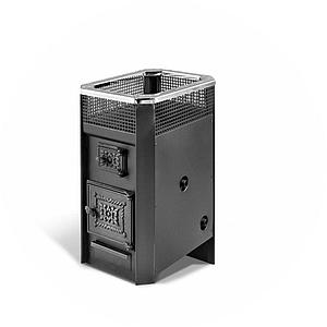 Печь для бани Радуга 11, сталь 6 мм, теплообменник нержавеющий