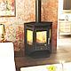Печь-камин Москва 12 с плитой (Группа Мета) 240 м3, фото 2