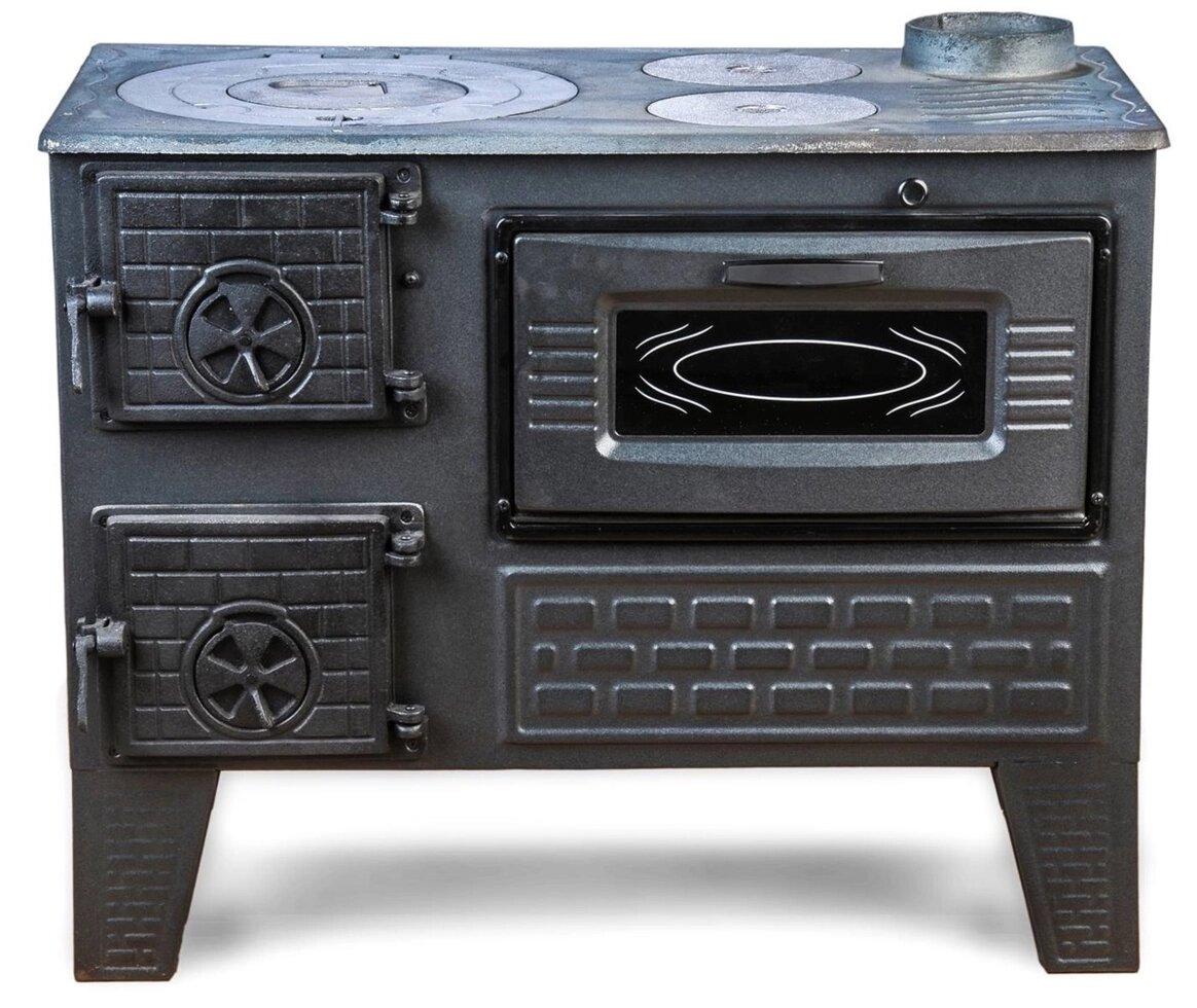 Отопительно-варочная печь с духовкой Мастерпечь ПВ-04