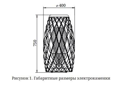 Печь для бани электрическая ТМФ Мэри Экс 6кВт черная бронза - фото 3 - id-p70038259