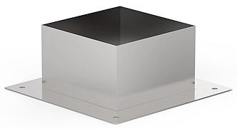 Декоративный ППУ КвХ, ф 115, AISI 439/Оц, 0,5мм/0,5мм