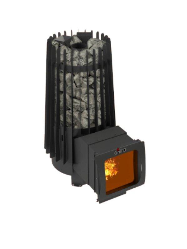 Печь для бани Grill'D Cometa 180 Vega window long Max Pro (10-24 куб. м.), фото 1