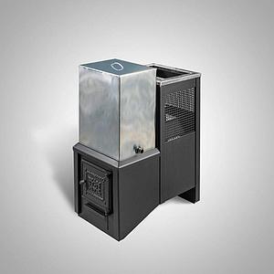 Печь для бани 6 мм Радуга 25 Б ( бак отдельно 45 л (ПБ-25Б)