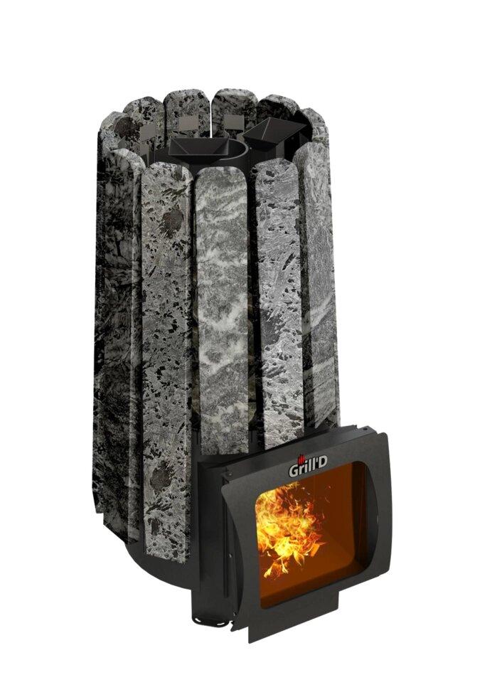 Печь для бани Grill'D Cometa 180 Vega Short Window Max Stone