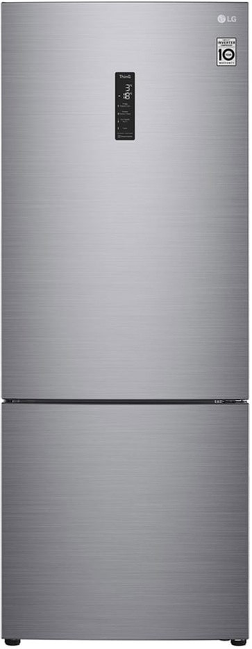 Холодильник LG GC-B569PMCM серый