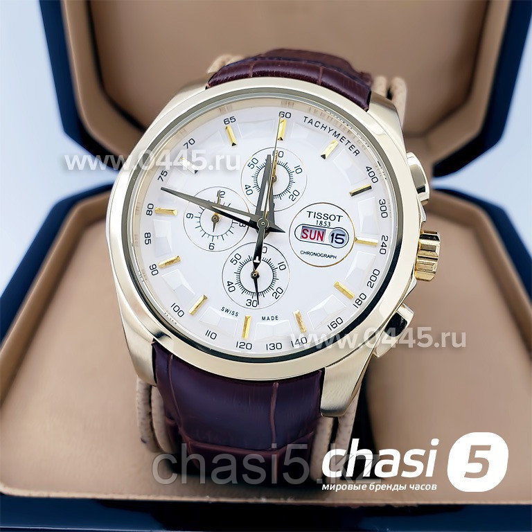 Мужские наручные часы Tissot Couturier Chronograph (19195)