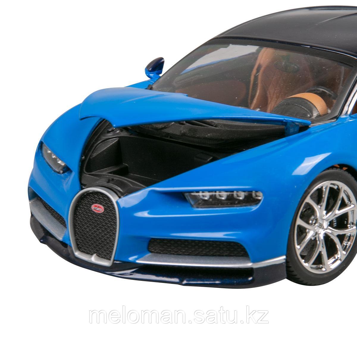 BBURAGO: 1:18 Bugatti Chiron (light blue/met.deep blue) - фото 5 - id-p104336150