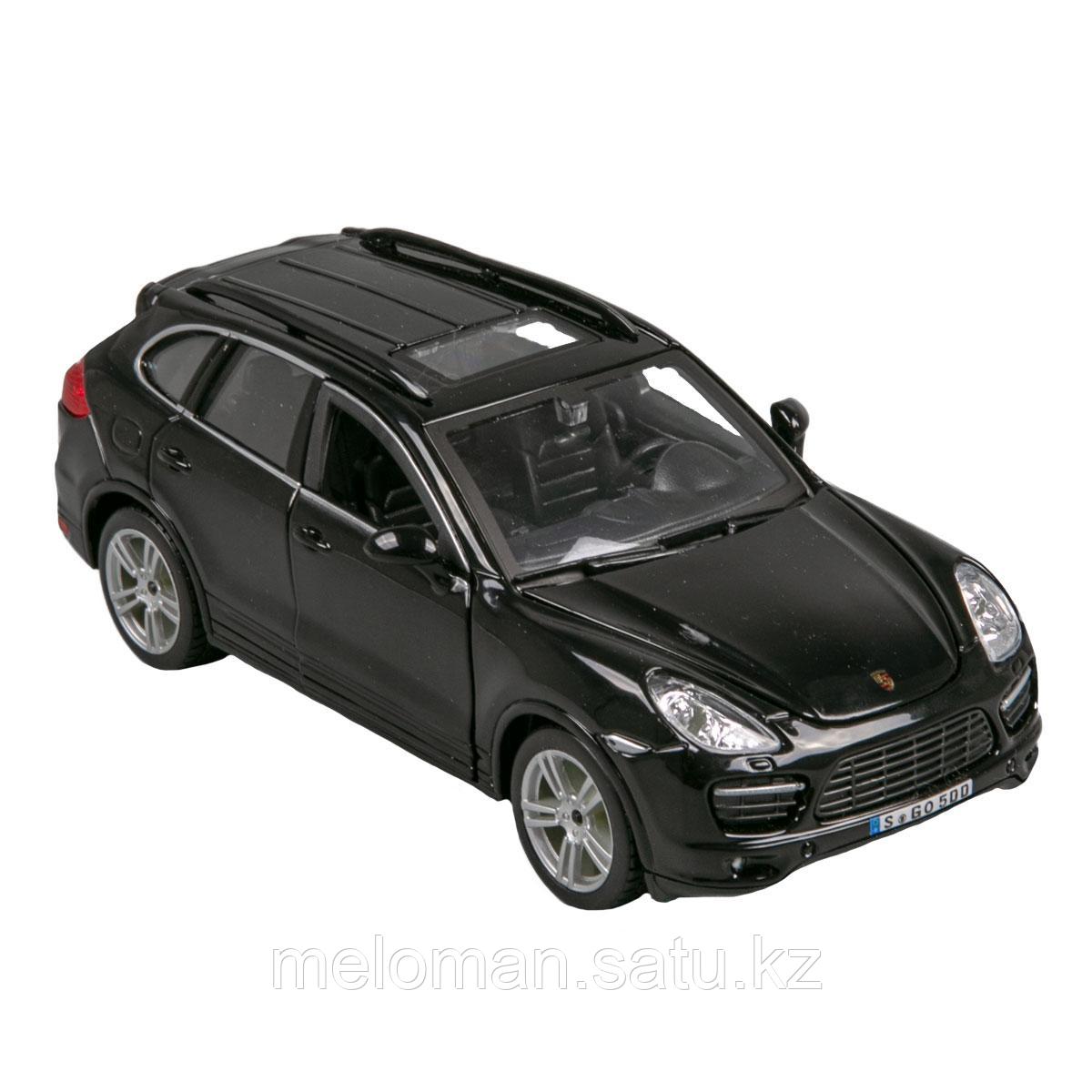 BBURAGO: 1:24 Porsche Cayenne Turbo (black) - фото 1 - id-p104336159