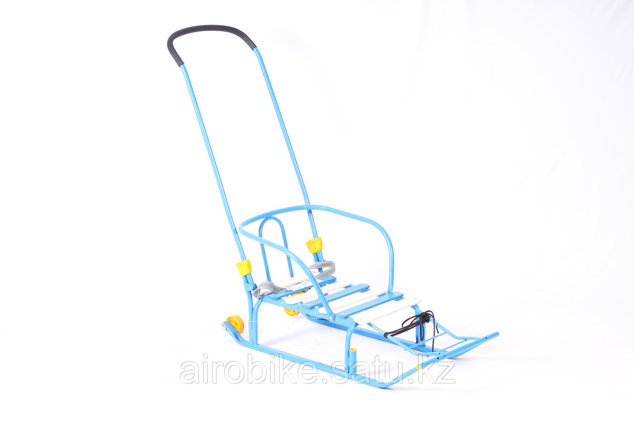 Детские санки Nika Kids Тимка 5 классик, голубые