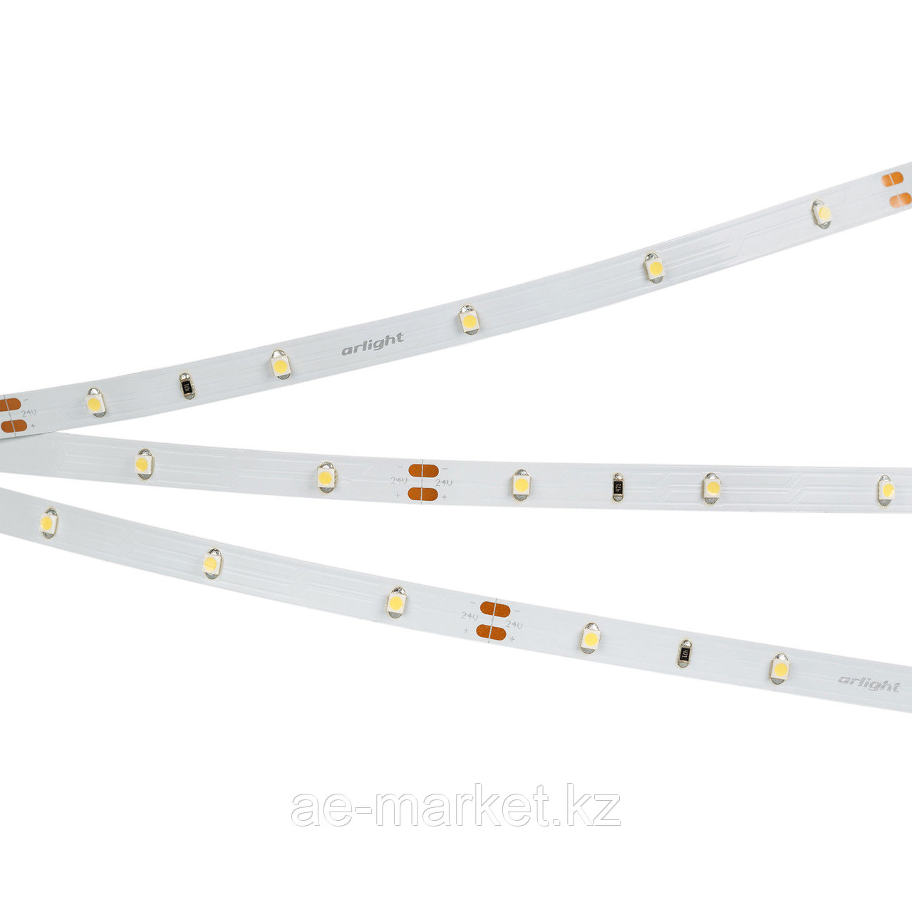 Светодиодная лента RT 2-5000 24V Cool 8K 0.5x (3528, 150 LED, LUX) (Arlight, 2.9 Вт/м, IP20) - фото 1 - id-p104341322