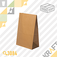 Бумажный пакет Delivery Bag, Эконом 180x120x290 (50гр) (B) (1000шт/уп)