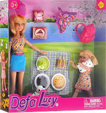 Набор кукол Defa Lucy На пикнике 23 см 8282