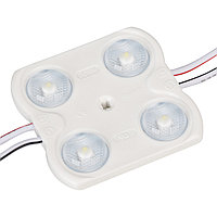 Модуль герметичный CRAFT-2835-4-12V Warm 170deg (45x43mm, 1.6W, IP67) (Arlight, Закрытый)