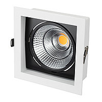 Светильник CL-KARDAN-S152x152-25W Warm3000 (WH-BK, 30 deg) (Arlight, IP20 Металл, 3 года)