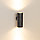 Светильник LGD-RAY-WALL-TWIN-R46-2x3W Warm3000 (GR, 24 deg, 230V) (Arlight, IP65 Металл, 3 года), фото 4
