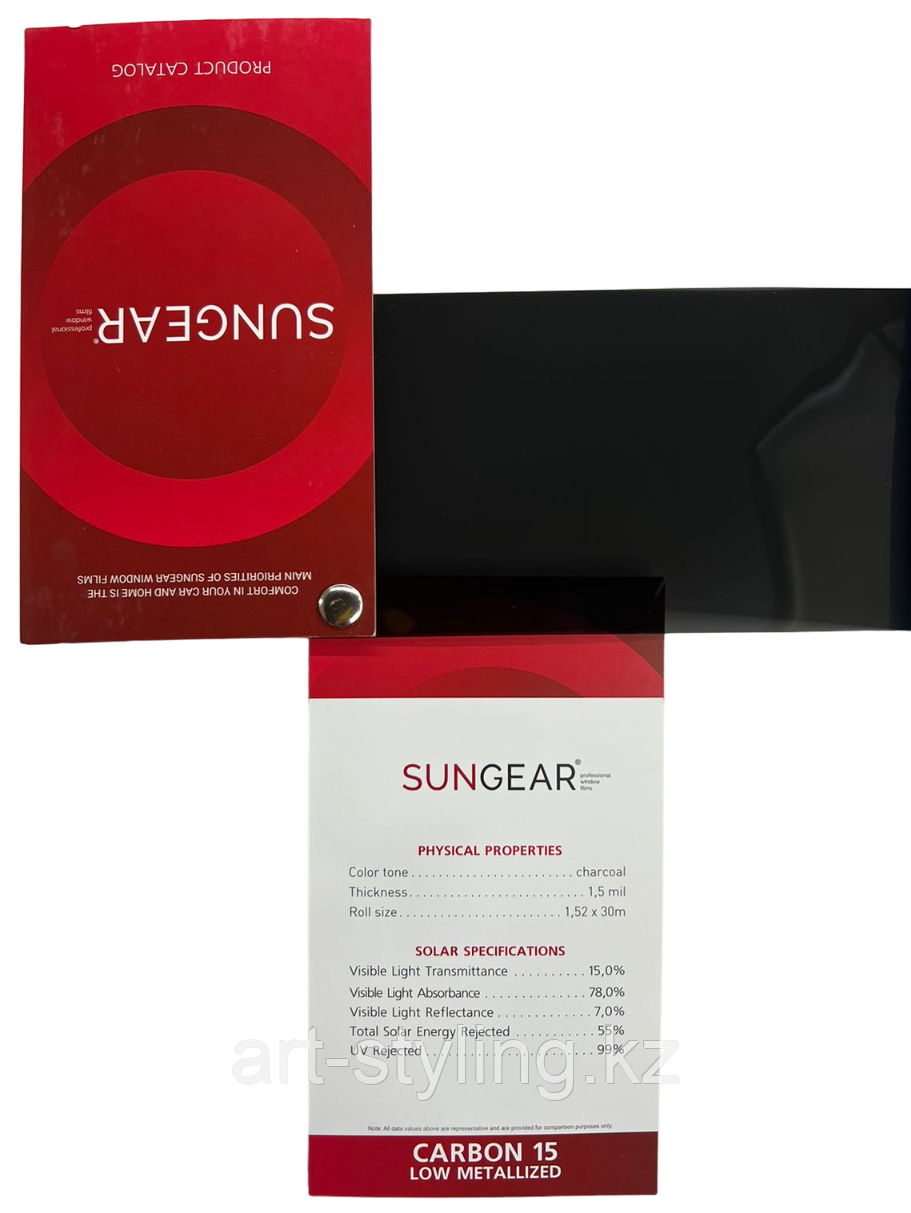 Тонировочная пленка SunGear Carbon 15