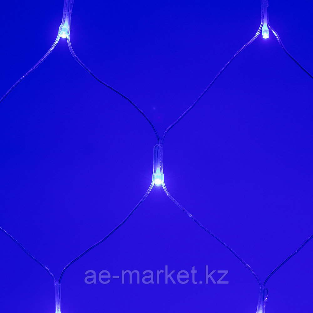 Светодиодная гирлянда ARD-NETLIGHT-HOME-1500x1500-CLEAR-150LED Blue (230V, 12W) (Ardecoled, IP20) - фото 3 - id-p104346901