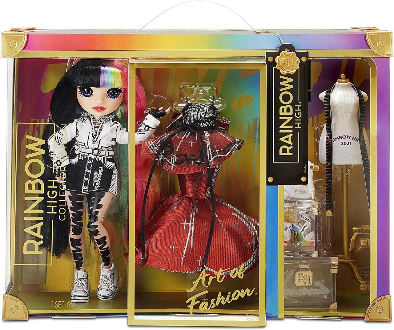 Кукла Rainbow High — модная коллекционная кукла дизайнера Джетт Доусон, серия 1