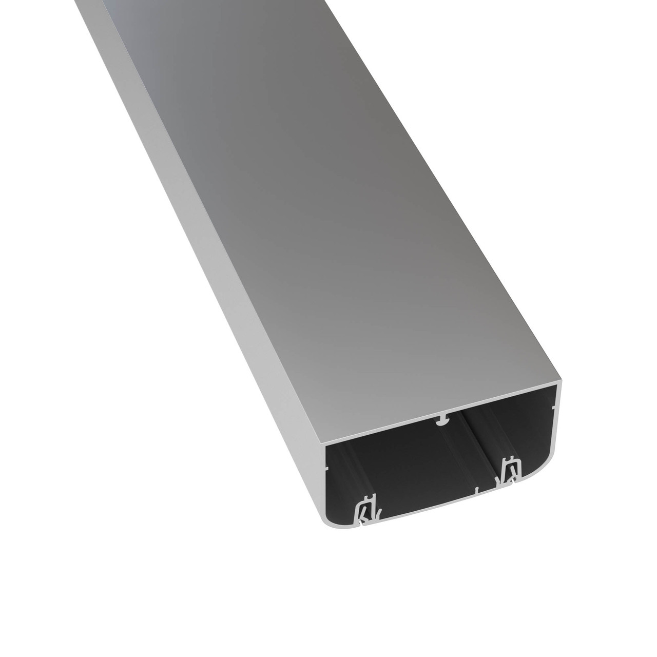 DKC Алюминиевый кабель-канал 90х50 мм (с 1 крышкой), цвет серебристыйметаллик - фото 2 - id-p48939903