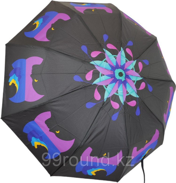 Складной зонт Three Elephants 6023-vbm мультиколор, фото 1