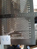 Решета для зернодробилки Rv 4 мм. толщина 3 мм.Размер полотна 500х1574мм. Сталь хк .