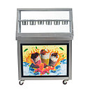 Фризер для ролл мороженого KCB-1Y Foodatlas (контейнеры, световой короб, стол для топпингов), фото 3