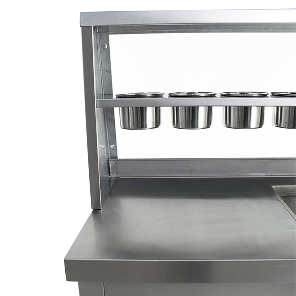 Фризер для ролл мороженого KCB-1F Foodatlas (контейнеры, стол для топпингов) - фото 10 - id-p100530824