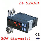 Термоконтроллер ZL-6210A+ 220V/30A/-40 до+120град/ датчик NTC 5K 3470 metal 2,5m
