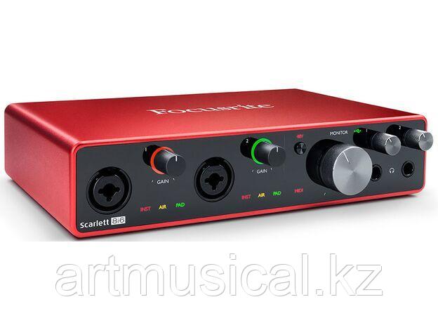 FOCUSRITE Scarlett 8i6 3rd Gen USB аудиоинтерфейс