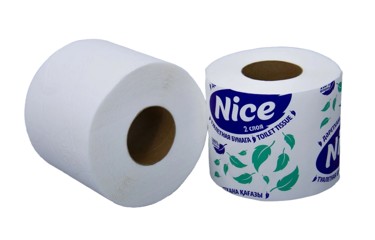 Туалетная бумага "NICE"/2х-сл/16,8м