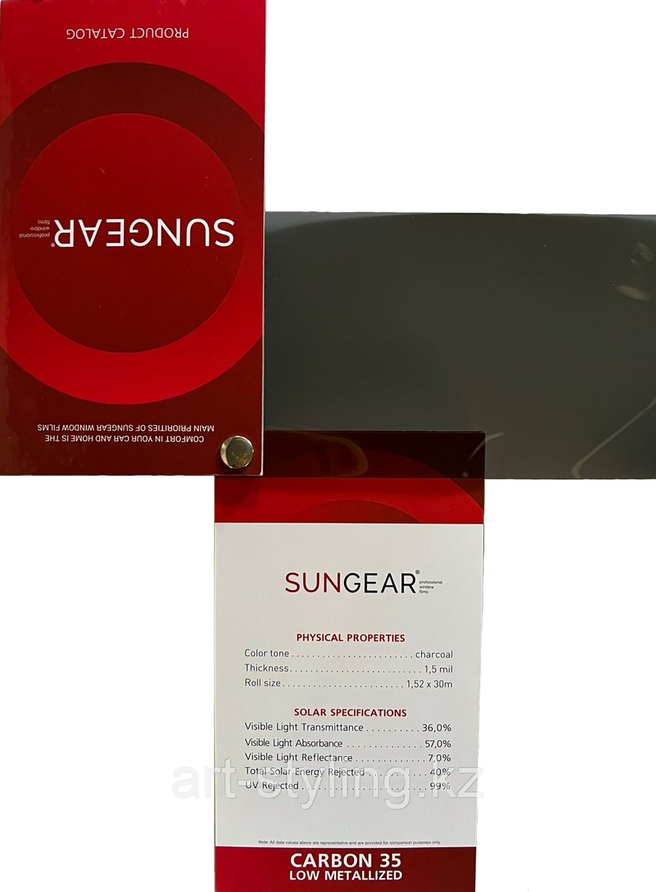 Тонировочная пленка SunGear Carbon 35