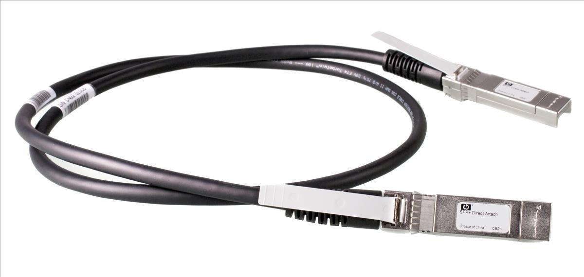 HPE JD096C Кабель медный Aruba 10G SFP+ to SFP+ 1m DAC Cable - фото 1 - id-p104354780