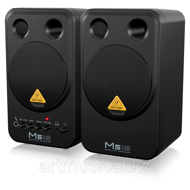 Активные студийные мониторы Behringer MS16 (пара) - фото 2 - id-p104354975