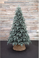 Новогодняя елка Triumph Tree Нормандия Пушистая серо-голубая 210 см
