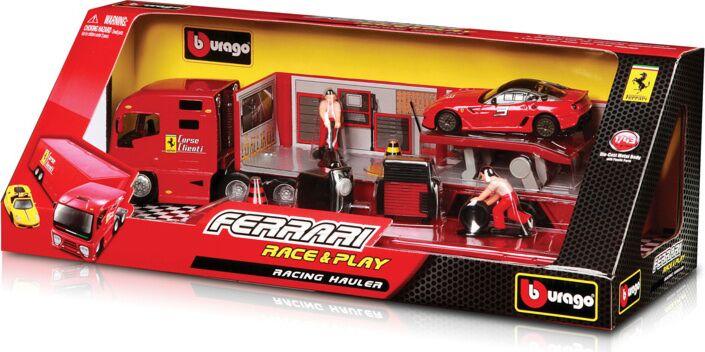 Игровой набор Ferrari Трейлер с машинкой 1:43
