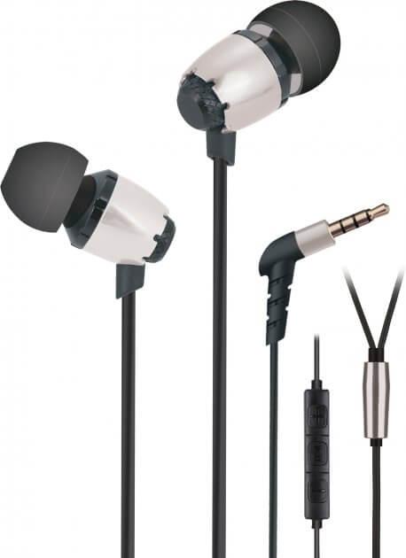 НАУШНИКИ 2E S6 PINION MIC SILVER